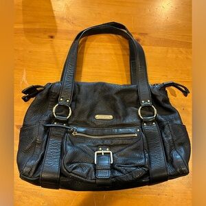 Michael Kors Black Leather Purse